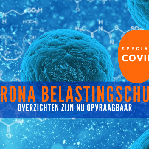 Corona belastingschuld - overzichten zijn nu opvraagbaar