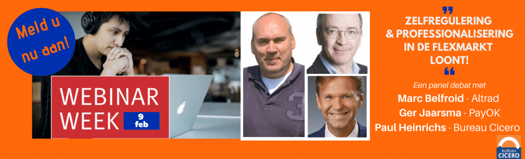 Webinar zelfregulering en professionalisering loont