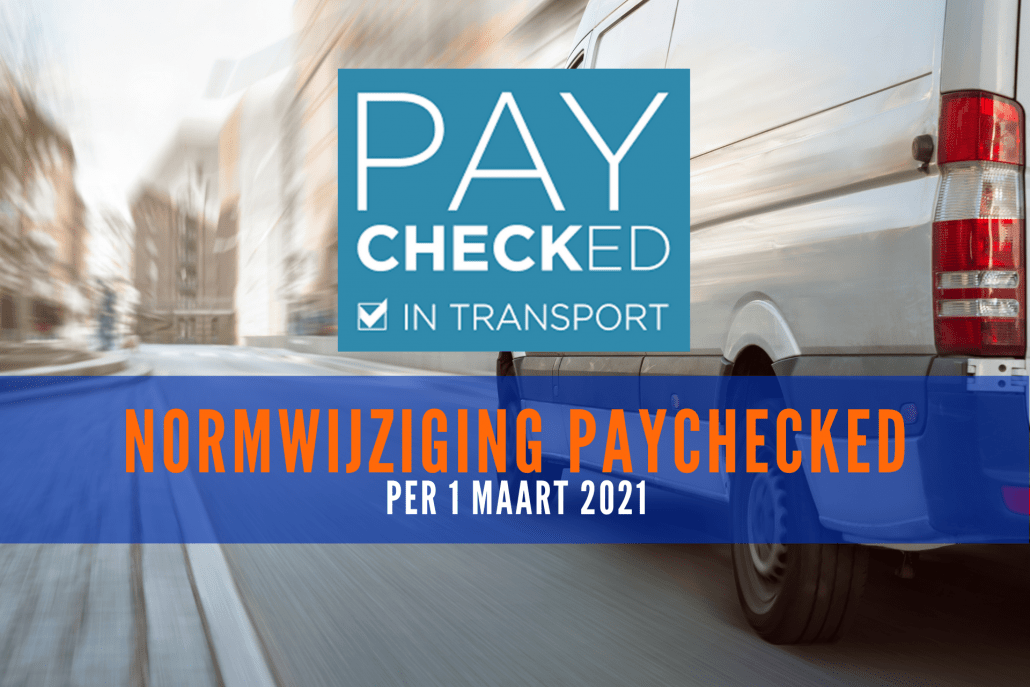 Normwijziging Paychecked 1-3-2021