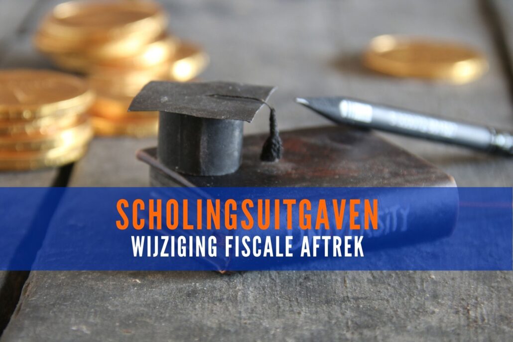 scholingsuitgaven wijziging fiscale aftrek
