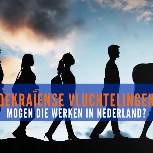 Oekraïense vluchtelingen werken in Nederland