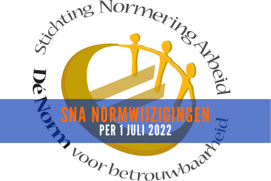 SNA normwijzigingen