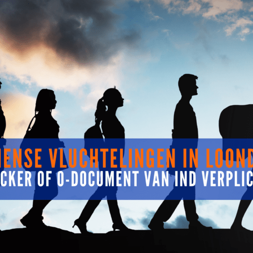 Sticker of O-document van IND verplicht